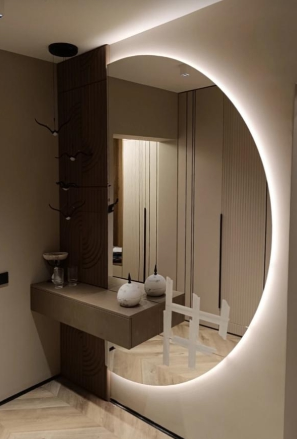 зеркало с подсветкой на заказ